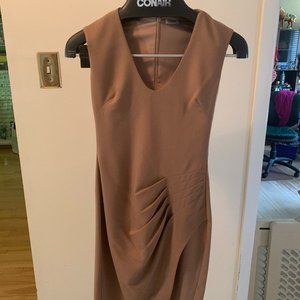L'agence Tan Midi Work Dress Size 0